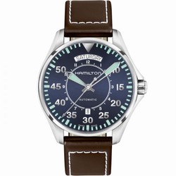 Hamilton Khaki Pilot Day Date Blue / Strap H64615545