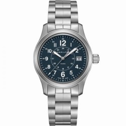 Hamilton Khaki Field Quartz 38 Stainless Steel / Blue / Bracelet H68201143