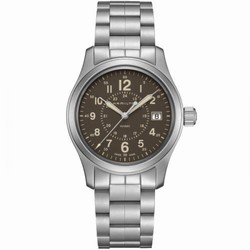 Hamilton Khaki Field Quartz 38 Stainless Steel / Brown / Bracelet H68201193