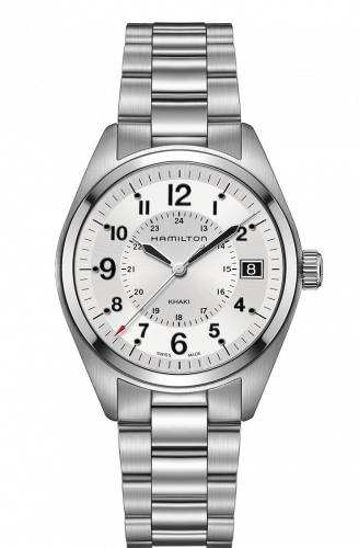 Hamilton Khaki Field Quartz Steel / Silver / Bracelet H68551153