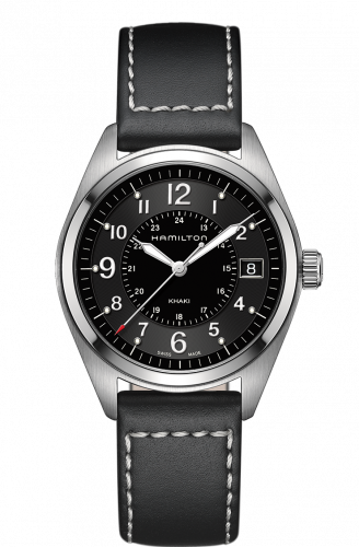 Hamilton Khaki Field Quartz Steel / Black H68551733