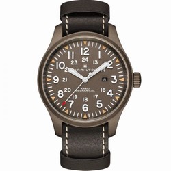 Hamilton Khaki Field Mechanical 50 PVD / Brown H69829560