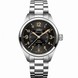 Hamilton Khaki Field Day Date Automa Stainless Steel / Black / Bracelet H70505933