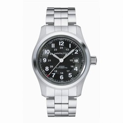 Hamilton Khaki Field Automatic Stainless Steel / Black / Bracelet H70515137
