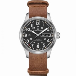 Hamilton Khaki Field Day Date Auto Stainless Steel / Black H70535531