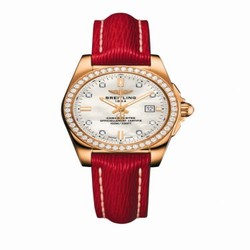 Breitling Galactic 29 Rose Gold / Diamond / Pearl Diamond / Sahara H7234853|A792|273X