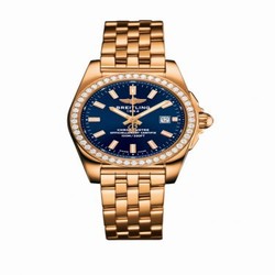 Breitling Galactic 29 Rose Gold / Diamond / Horizon Blue / Bracelet H7234853|C950|791H
