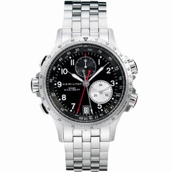 Hamilton Khaki Aviation ETO Black / Bracelet H77612133