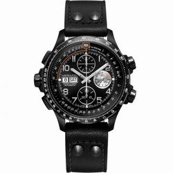 Hamilton Khaki Aviation X-Wind Auto Chrono PVD H77736733