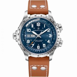 Hamilton Khaki Aviation X Wind Day Date Auto Blue H77765541