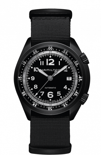 Hamilton Khaki Pilot Pioneer Alu Black Auto H80485835