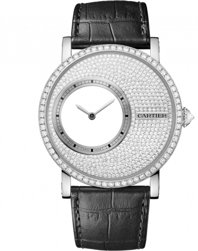 Cartier Rotonde de Cartier Mysterious Hour White Gold / Diamond HPI00636