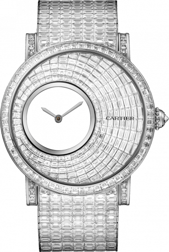 Cartier Rotonde de Cartier Mysterious Hour White Gold / Baguette HPI00890