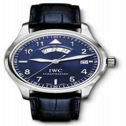 IWC Pilot's Watch Spitfire UTC Stainless Steel / Silver / Strap IW3251-09