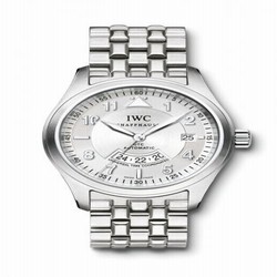 IWC Pilot's Watch Spitfire UTC Stainless Steel / Silver / Bracelet IW3251-12