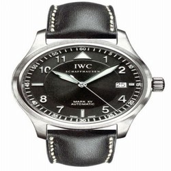 IWC Pilot's Watch Mark XV Spitfire Stainless Steel / Black / Strap IW3253-11