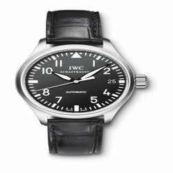 IWC Pilot's Watch Midsize / Black Alligator IW3256-01