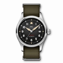 IWC Pilot's Watch Automatic Spitfire Stainless Steel / Black / NATO IW3268-01