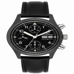 IWC Pilot's Watch Chronograph Ceramic / French / Strap IW3705-04