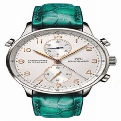 IWC Portugieser Chrono-Rattrapante Stainless Steel / Silver IW3712-06