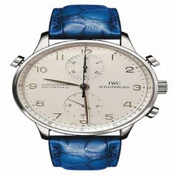 IWC Portuguese Chrono-Rattrapante White Gold / Silver IW3712-09