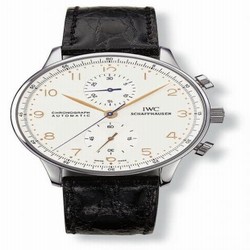 IWC Portuguese Chrono-Automatic Stainless Steel / Silver IW3714-01
