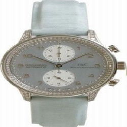 IWC Portuguese Chrono-Automatic White Gold / Blue MOP / Diamond IW3714-20