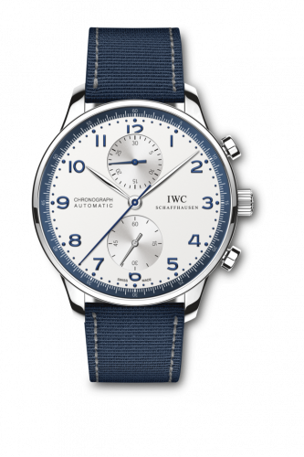 IWC Portuguese Chrono-Automatic Stainless Steel / Bucherer Blue IW3714-92