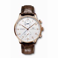 IWC Portuguese Chrono-Automatic Rose Gold / Silver IW3714-02