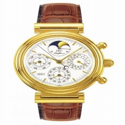 IWC Da Vinci Perpetual Yellow Gold / White / Italian IW3750-02