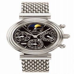 IWC Da Vinci Perpetual Stainless Steel / Black / English / Bracelet IW3750-34
