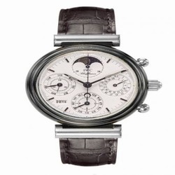 IWC Da Vinci Perpetual Black Ceramic / White Gold / White / English IW3755-09