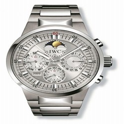 IWC GST Perpetual Calendar Stainless Steel / Silver / French IW3756-24