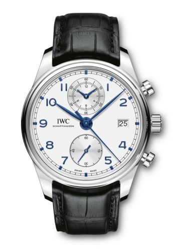 IWC Portugieser Chronograph Classic Stainless Steel / Silver IW3903-02