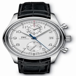 IWC Portuguese Chronograph Classic Silver IW3904-03