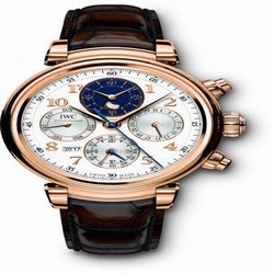 IWC Da Vinci Perpetual 3921 Red Gold / Silver IW3921-01