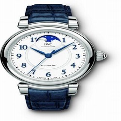 IWC Da Vinci 36 Moonphase Stainless Steel / Silver IW4593-06