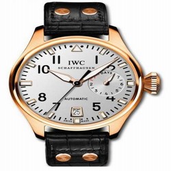IWC Big Pilot Rose Gold / Silver / Gassan IW5004-06