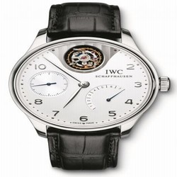 IWC Portugieser Tourbillon Mystere Platinum / Silver IW5042-04
