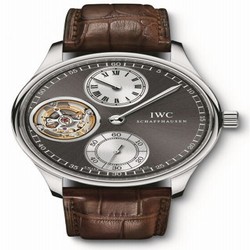IWC Portugieser Regulateur Tourbillon White Gold / Ardoise IW5446-03