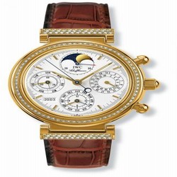 IWC Da Vinci Perpetual Yellow Gold / Diamond / White / German IW8153-01