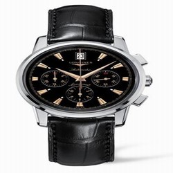 Longines Conquest Heritage Chronograph Black Dial L1.641.4.52.4