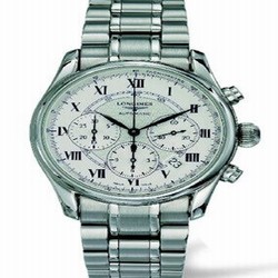 Longines Avigation Chronograph Stainelss Steel / Silver / Bracelet L2.622.4.71.1