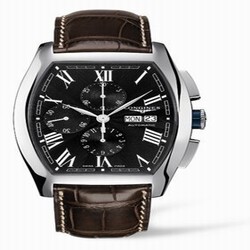 Longines Evidenza Chronograph XL Black L2.701.4.58.9