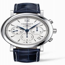 Longines Clous de Paris Chronograph Silver L2.704.4.16.3
