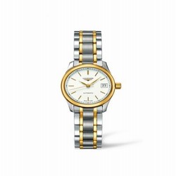 Longines Master Collection Date 25.5 Two Tone L2.128.5.12.7