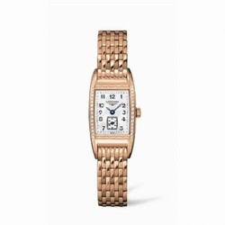 Longines BelleArti 19 Quartz Pink Gold Diamond L2.194.9.83.6