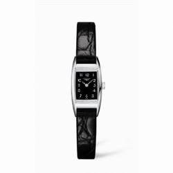 Longines BelleArti 16 Stainless Steel Black L2.195.4.53.4