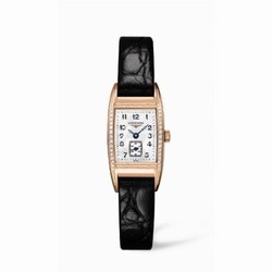 Longines BelleArti 24.6 Pink Gold Diamond L2.501.9.83.4