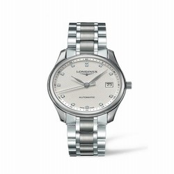 Longines Master Collection Date 36 Stainless Steel Diamond L2.518.4.77.6